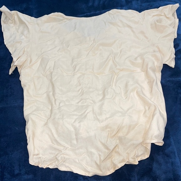 NWT, Sim and Sam, Large, blush pink top with button down front - Picture 4 of 4